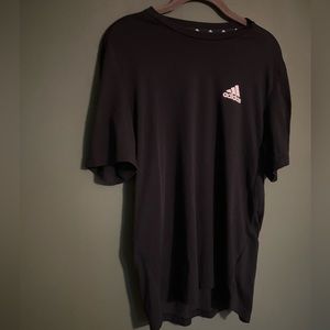 ADIDAS - men’s black short sleeved tee, size M, in perfect condition